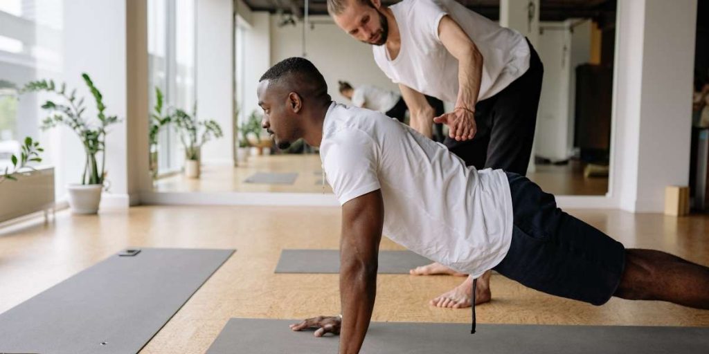 un fitness homme